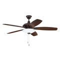 Craftmade 52" Jamison Ceiling Fan with Blades and Light Kit JAM52OBG5-LED